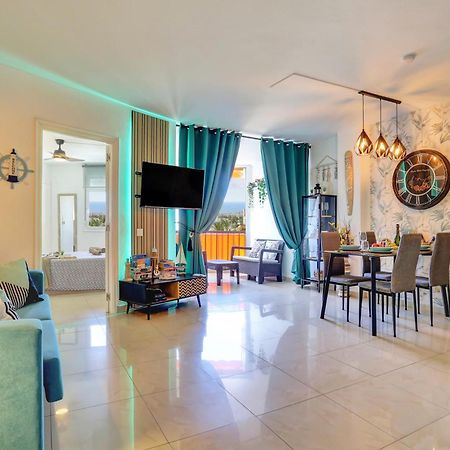 Luxory Dreamy Sunset, Seafront, Direct Access To The Promenade,Wifi,Pool,Free Parking Apartment Los Cristianos  Exterior foto