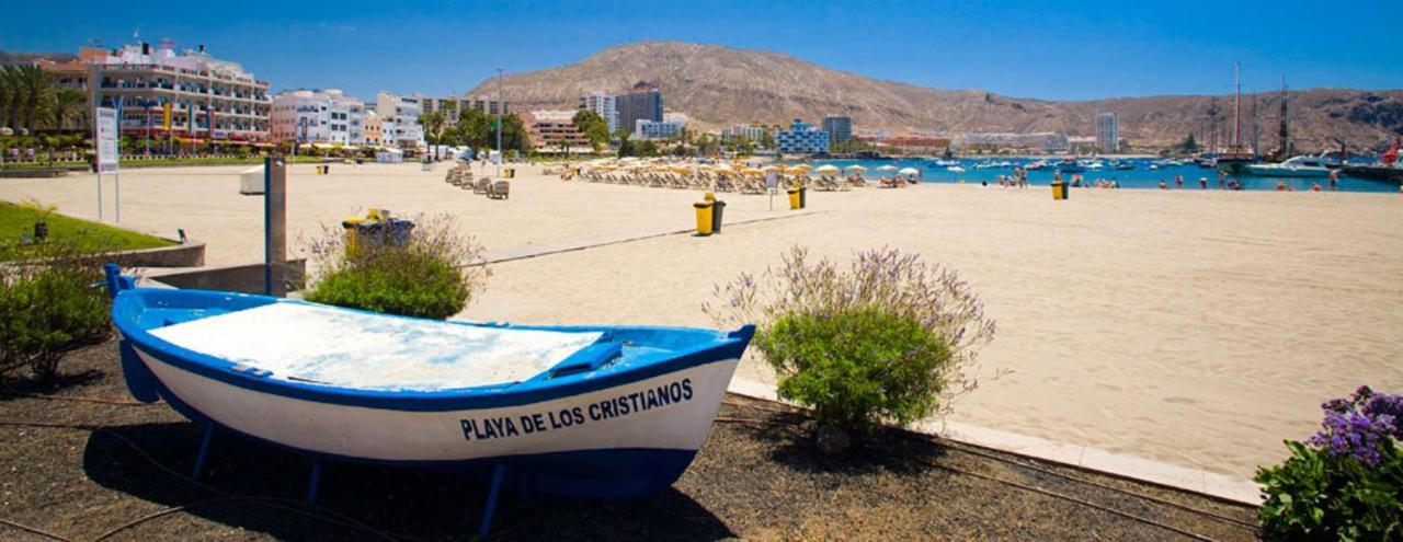 Luxory Dreamy Sunset, Seafront, Direct Access To The Promenade,Wifi,Pool,Free Parking Apartment Los Cristianos  Exterior foto