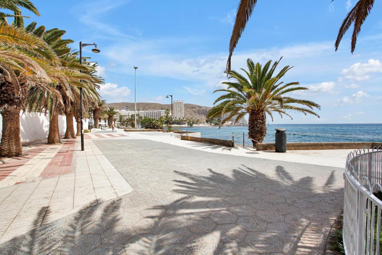 Luxory Dreamy Sunset, Seafront, Direct Access To The Promenade,Wifi,Pool,Free Parking Apartment Los Cristianos  Exterior foto