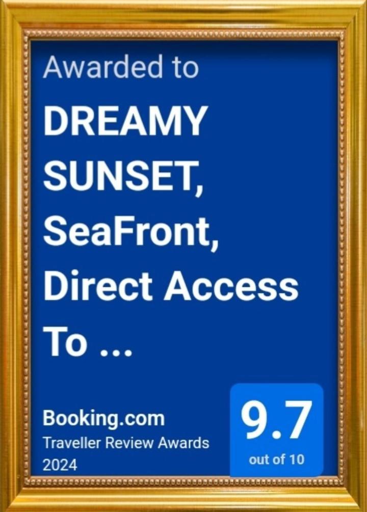 Luxory Dreamy Sunset, Seafront, Direct Access To The Promenade,Wifi,Pool,Free Parking Apartment Los Cristianos  Exterior foto