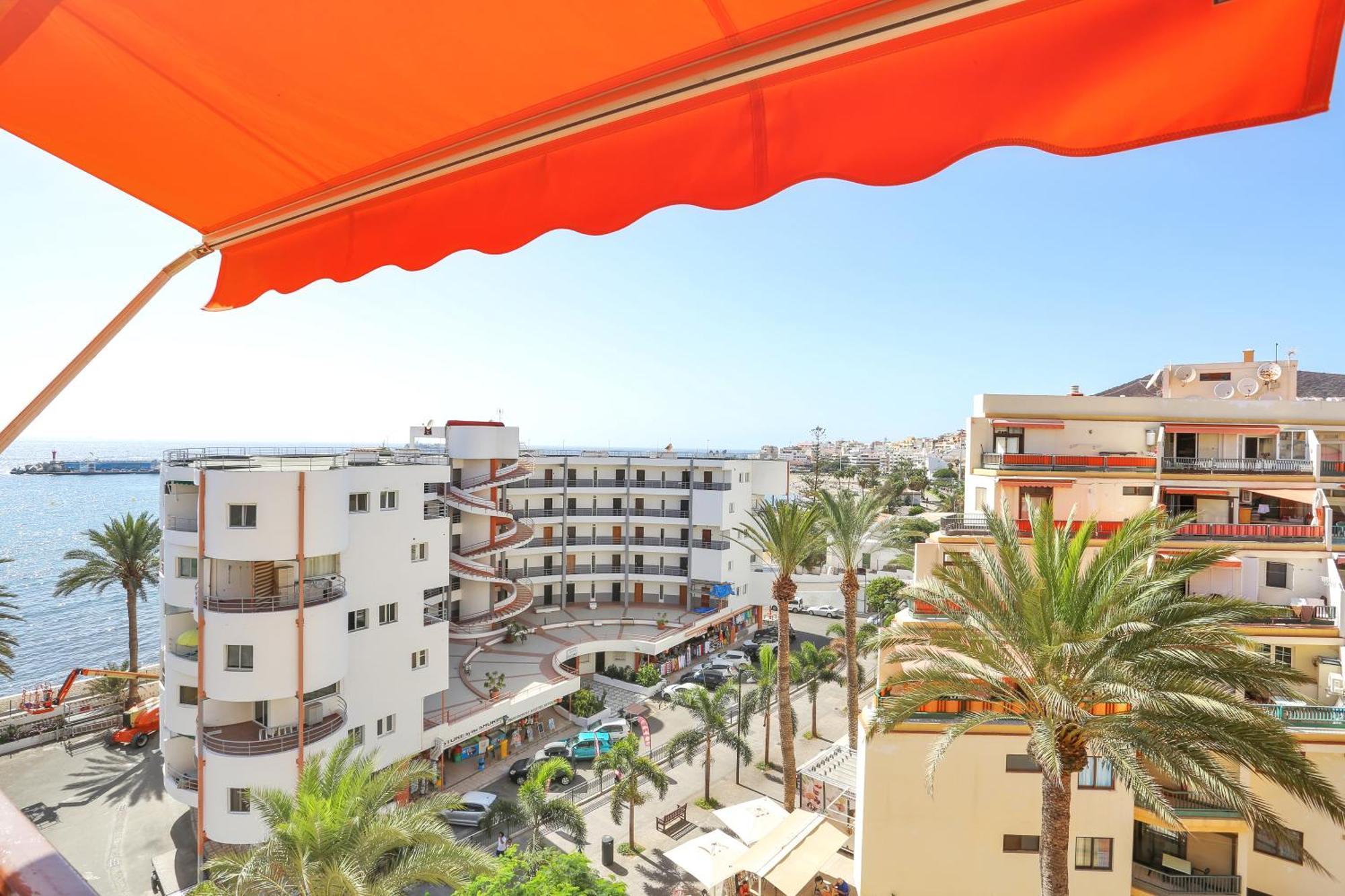 Luxory Dreamy Sunset, Seafront, Direct Access To The Promenade,Wifi,Pool,Free Parking Apartment Los Cristianos  Exterior foto