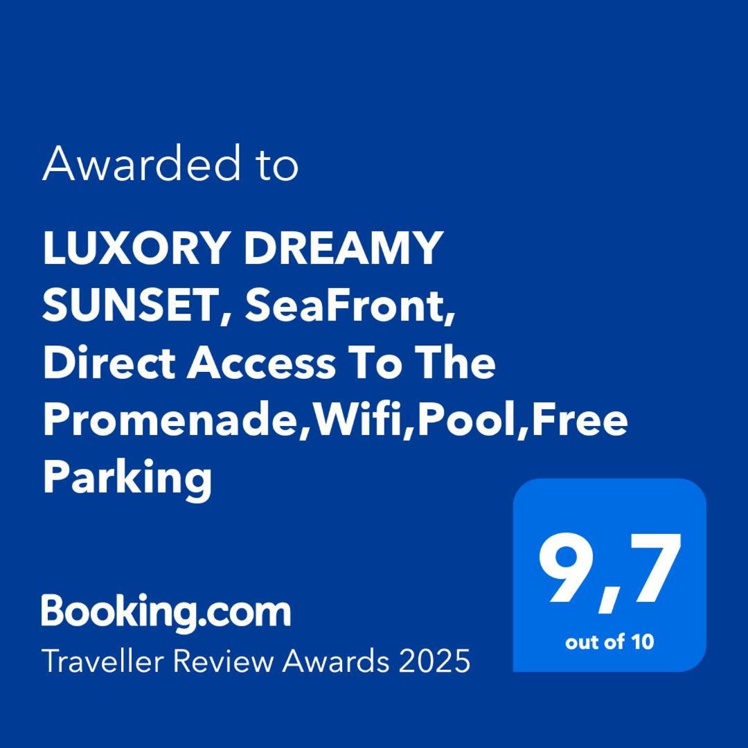 Luxory Dreamy Sunset, Seafront, Direct Access To The Promenade,Wifi,Pool,Free Parking Apartment Los Cristianos  Exterior foto